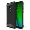 Military Defender Tough Shockproof Case for Motorola Moto G7 / G7 Plus - Black